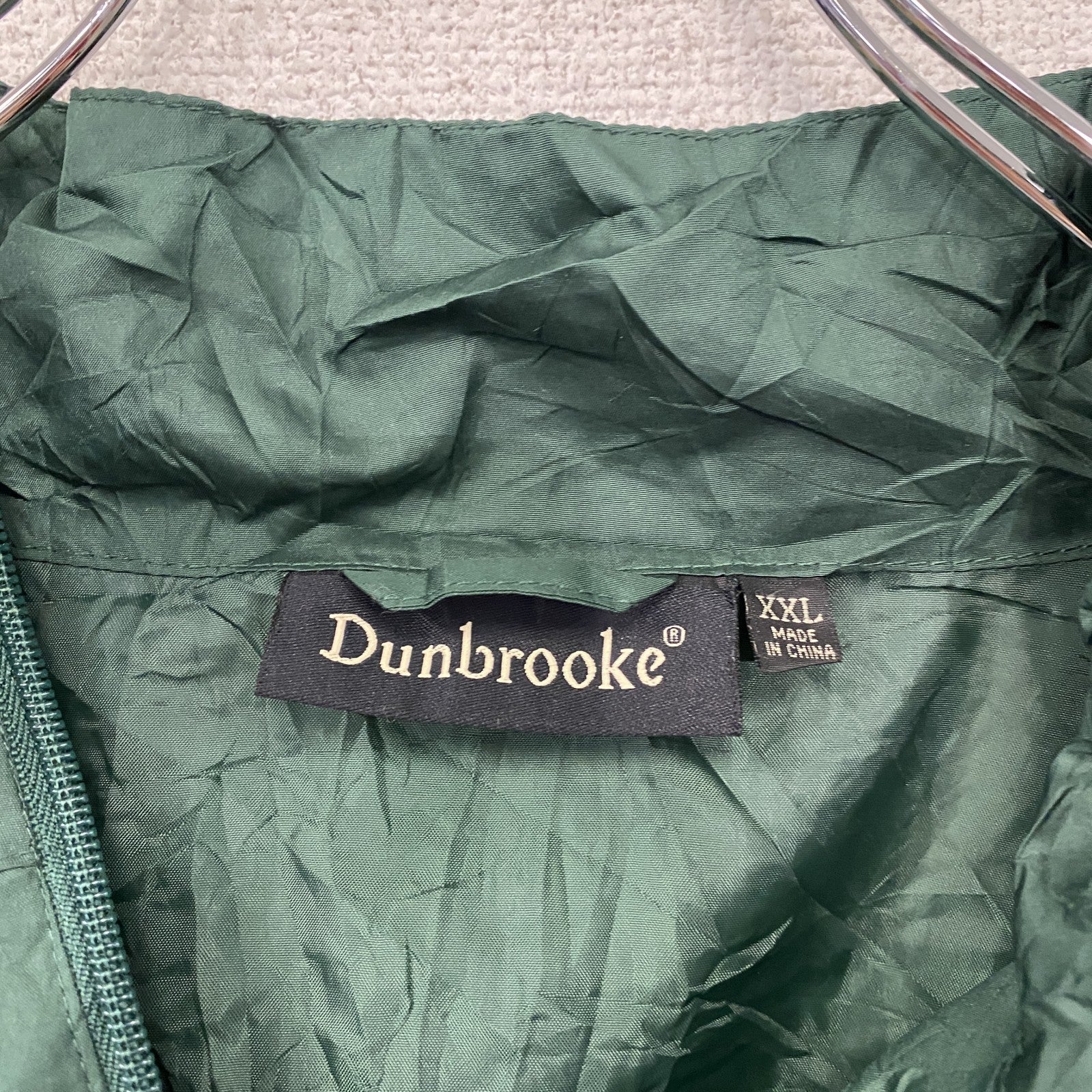 Dunbrooke　ダンブルック　NFL　グリーンベイパッカーズ　フルジップジャケット　緑　グリーン　2XLサイズ　古着