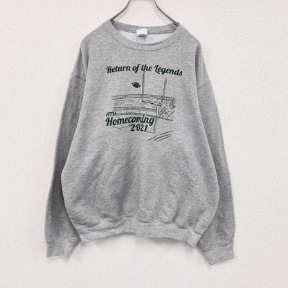 PORT&COMPANY　スウェット/トレーナー　灰色　グレー　Lサイズ