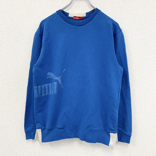 PUMA　プーマ　スウェット/トレーナー　青　XLサイズ