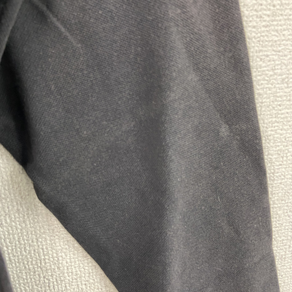 NIKE GOLF　ナイキゴルフ　長袖ポロシャツ　刺ロゴ　黒　ブラック　XLサイズ　古着