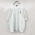 90s　NIKE　ナイキ　NIKE Court　ナイキコート　半袖Tシャツ　スウッシュ　ヴィンテージ　白　ホワイト　2XLサイズ　古着