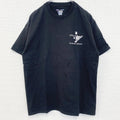 champion　チャンピオン　半袖プリントTシャツ　ドメーヌ・セリーヌ　レトロ　ブラック　黒　Mサイズ　古着