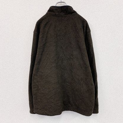 ORVIS　オービス　ハーフジッププルオーバー　フリースライナー　茶色　ブラウン　Lサイズ