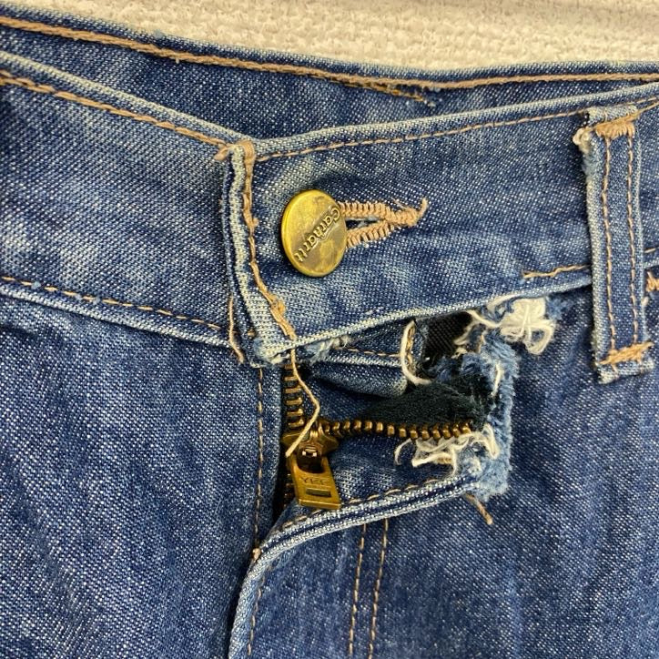 Carhartt　カーハート　デニムペインターパンツ/ジーンズ　ジップフライ　インディゴ　古着