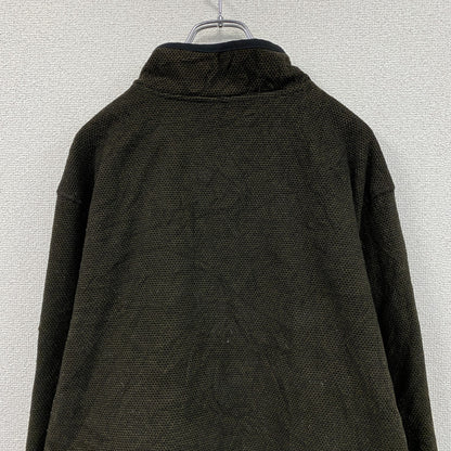 ORVIS　オービス　ハーフジッププルオーバー　フリースライナー　茶色　ブラウン　Lサイズ