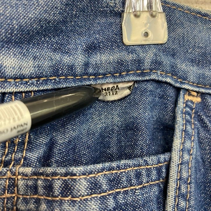 Carhartt　カーハート　デニムペインターパンツ/ジーンズ　ジップフライ　インディゴ　古着