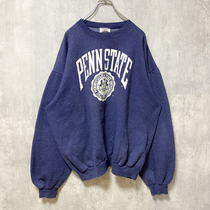 古着 used　90s　PENN STATE ペンシルベニア州立大学　長袖カレッジプリントスウェット　トレーナー　XLサイズ