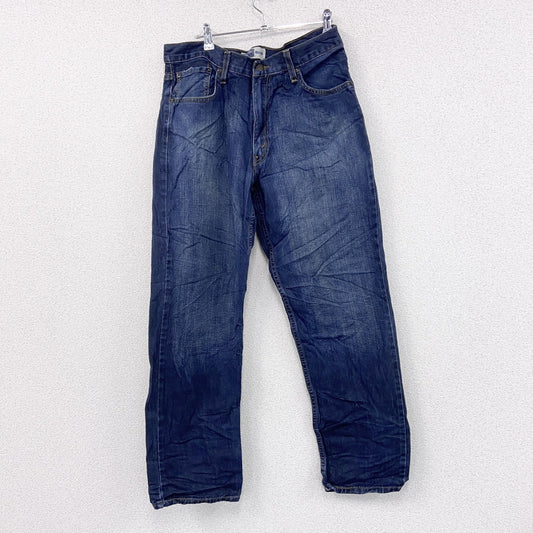 SIGNATURE　Levi’ｓ　リーバイス　デニムパンツ/ジーンズ　縦落ち　ジップフライ　インディゴ　W34