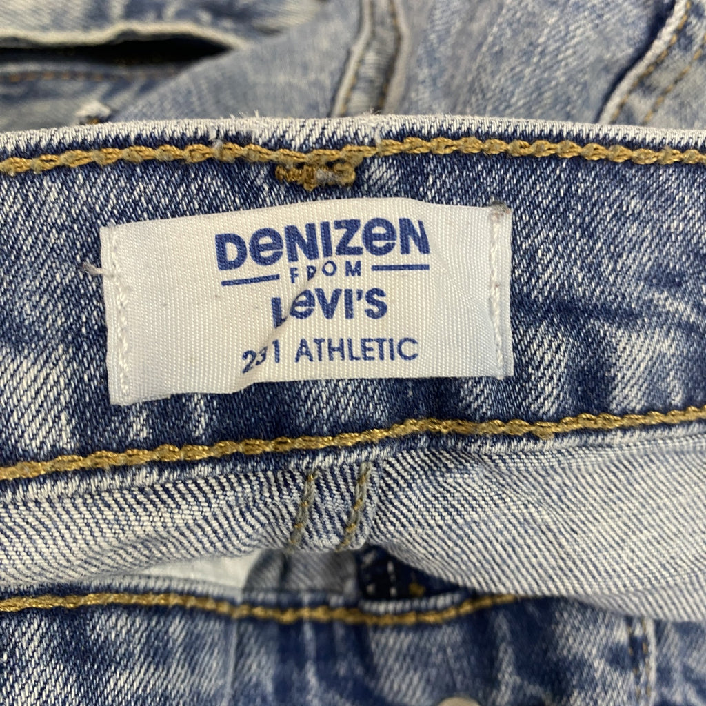 Levi’s　リーバイス　デニムパンツ/ジーンズ　ジップフライ　縦落ち　インディゴ　W30サイズ　古着