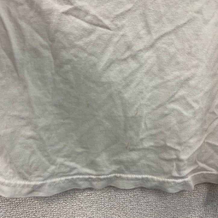 00s　PRIMAL　半袖プリントTシャツ　ヴィンテージ　白　ホワイト　Lサイズ カットソー メンズ コットン 古着