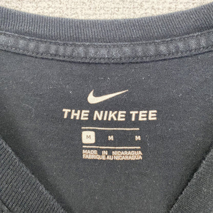古着 used　NIKE　ナイキ　半袖プリントTシャツ　スポーツウェア　SPORTSWEAR　レトロ　ブラック　黒　Mサイズ