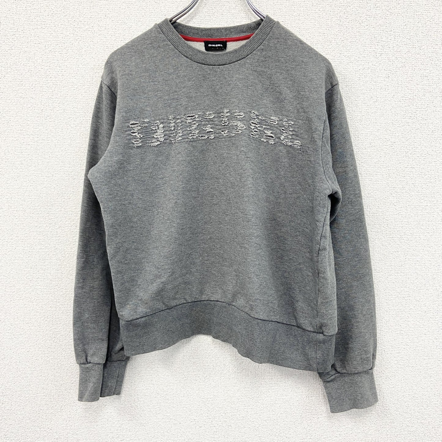 DIESEL　ディーゼル　スウェット/トレーナー　グレー　灰色