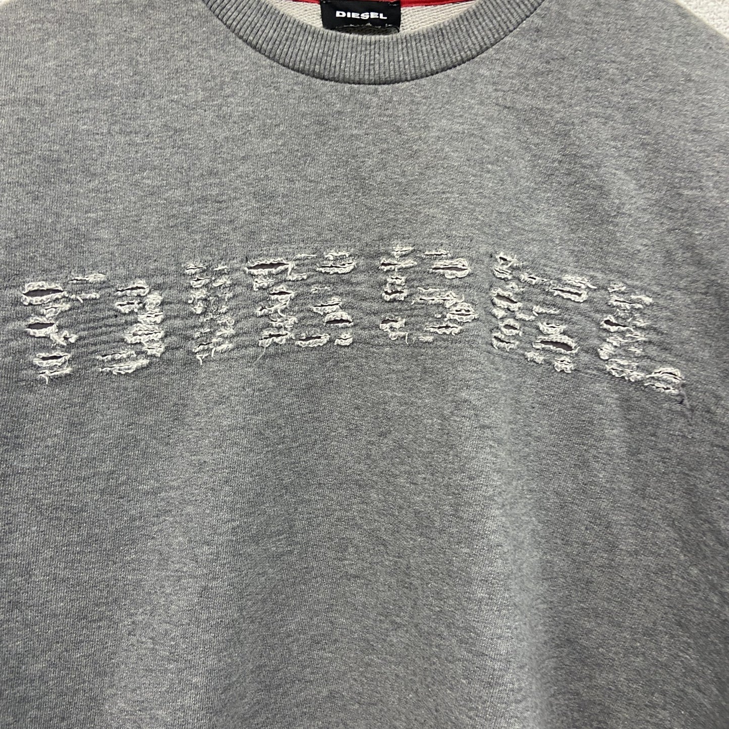 DIESEL　ディーゼル　スウェット/トレーナー　グレー　灰色