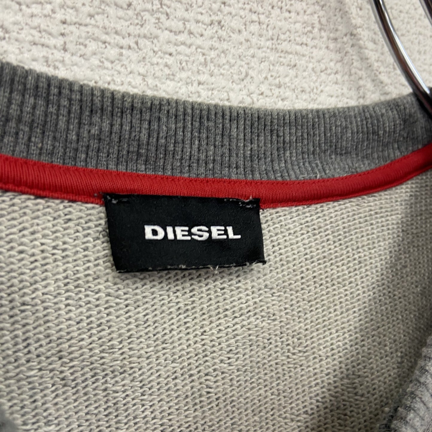 DIESEL　ディーゼル　スウェット/トレーナー　グレー　灰色