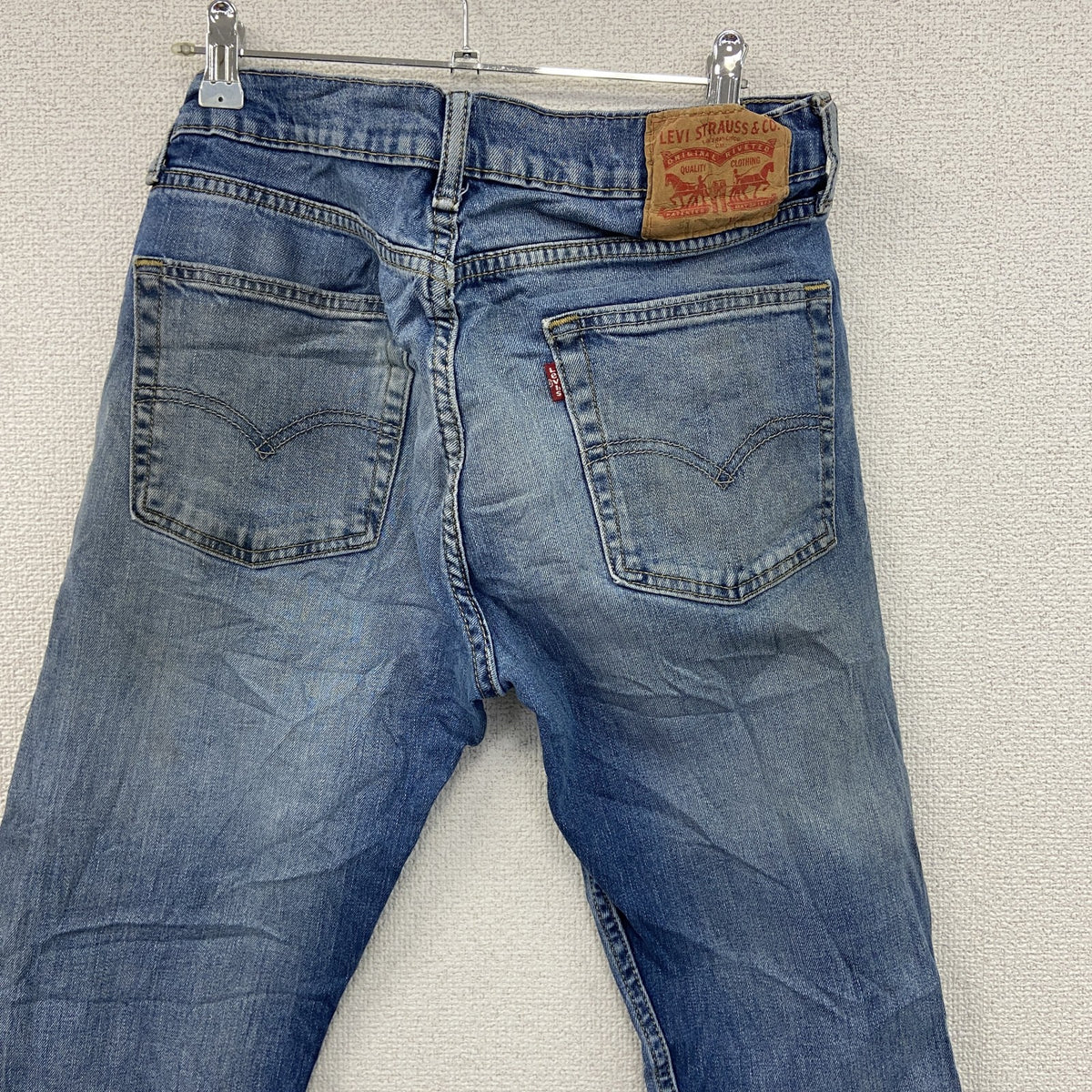Levi’ｓ　リーバイス　511　デニムパンツ/ジーンズ　縦落ち　ジップフライ　インディゴ　W30サイズ　古着