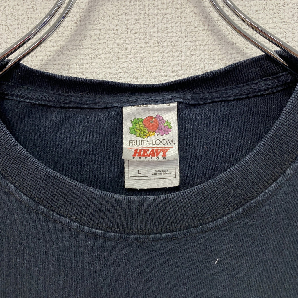 FRUIT OF THE LOOM　FAMILY GUY　ファミリーガイ　半袖キャラクターTシャツ　黒　ブラック　Lサイズ　古着