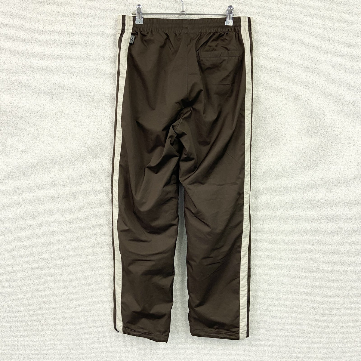adidas　アディダス　トラックパンツ/トレーニングパンツ　茶色　ブラウン　Lサイズ　古着
