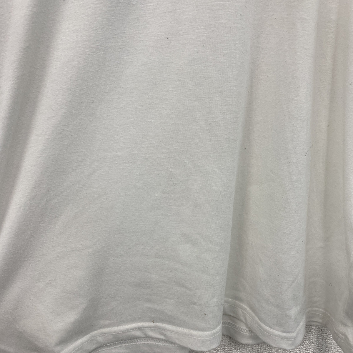 Aoojre　半袖プリントTシャツ　白　ホワイト カットソー メンズ コットン 古着