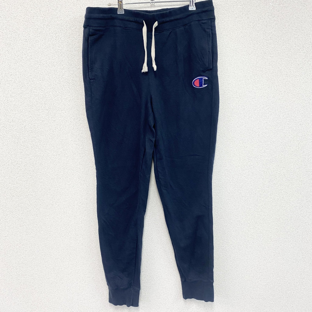 Champion　チャンピオン　リバースウィーブ　スウェットパンツ　ワンポイント　現行　黒　ブラック　Mサイズ　古着