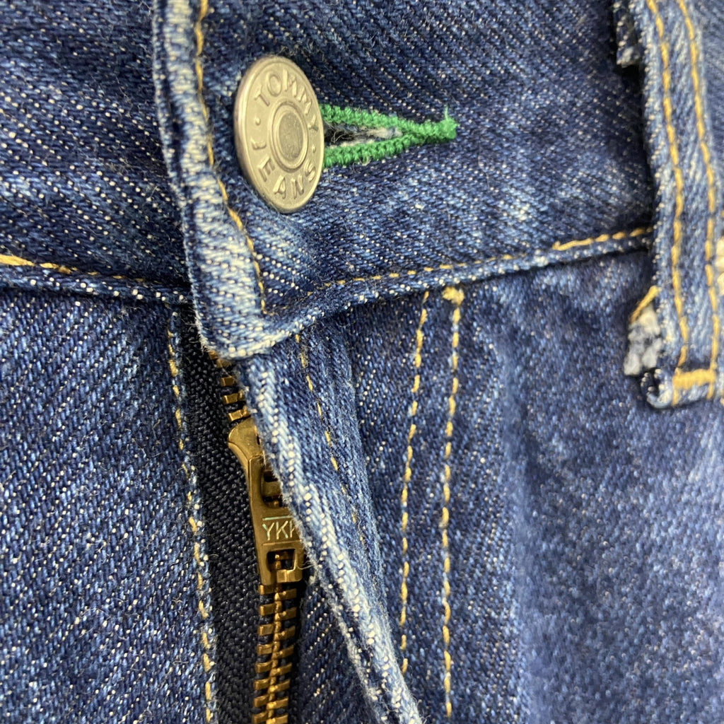 TOMMY HILFIGER　トミーヒルフィガー　デニムパンツ/ジーンズ　ジップフライ　インディゴ　W33サイズ　古着