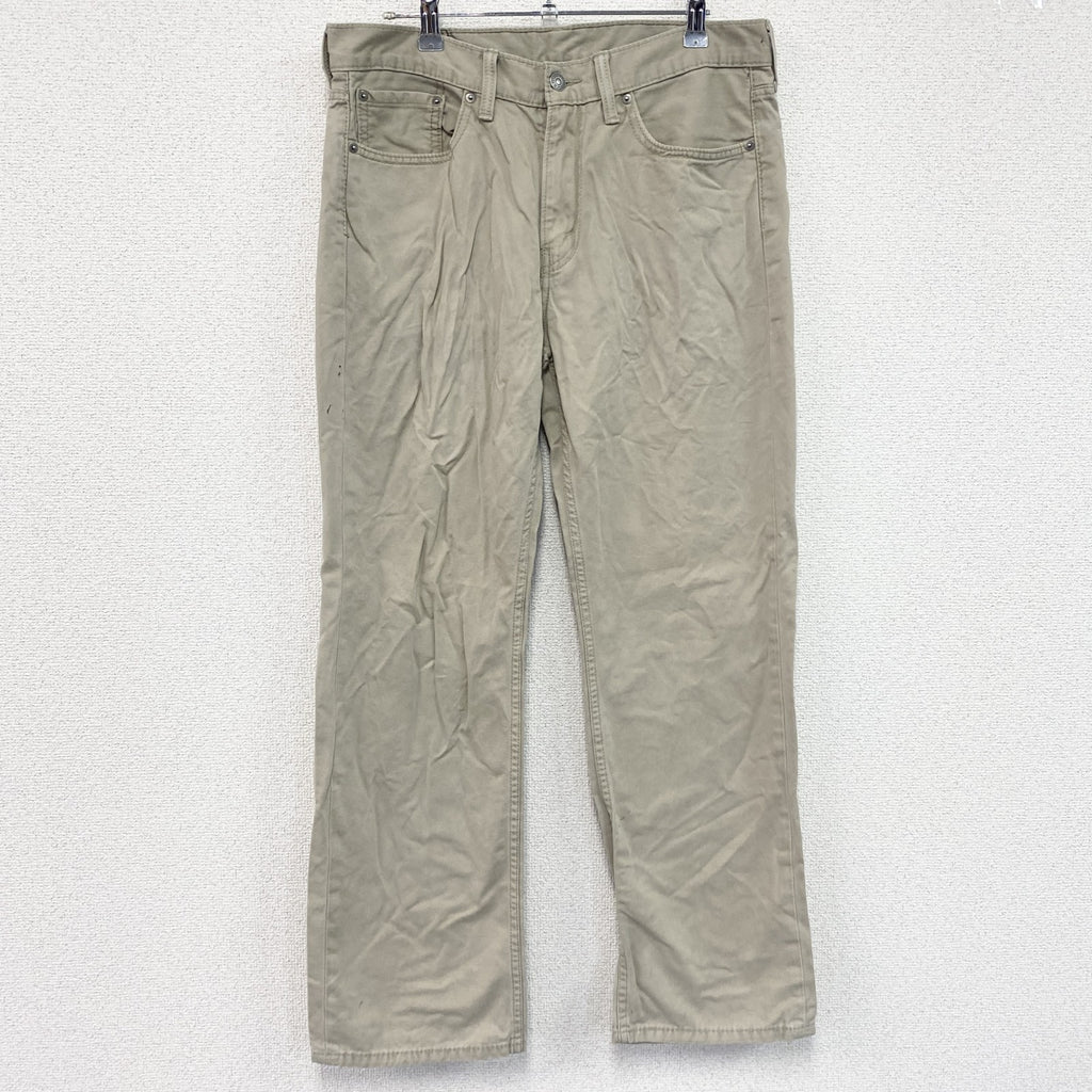 Levi’s　リーバイス　514　デニムパンツ/ジーンズ　ジップフライ　ベージュ　W33サイズ　古着