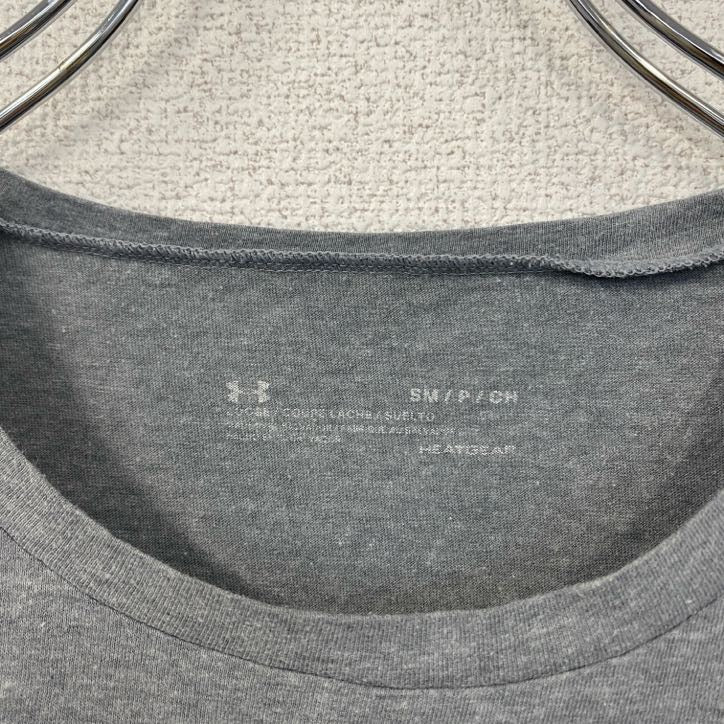 UNDER ARMOUR　アンダーアーマー　半袖プリントTシャツ　シンシナティ　バレーボール　グレー　灰色　Sサイズ　古着