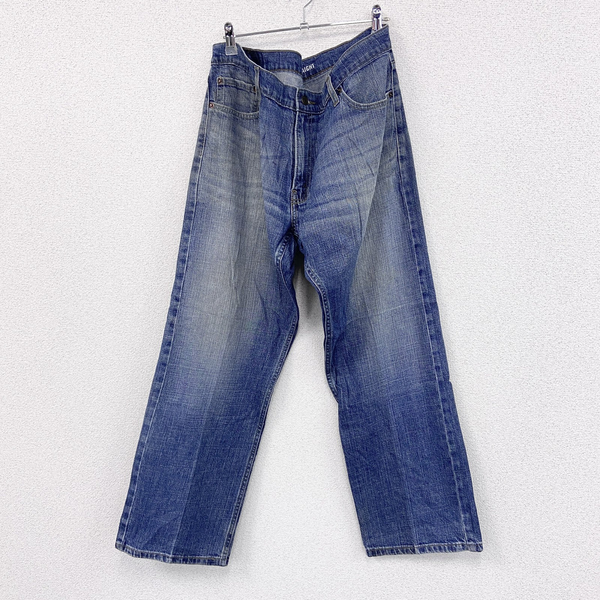 Levi’ｓ　リーバイス　デニムパンツ/ジーンズ　鬼ヒゲ　縦落ち　ジップフライ　インディゴ　古着