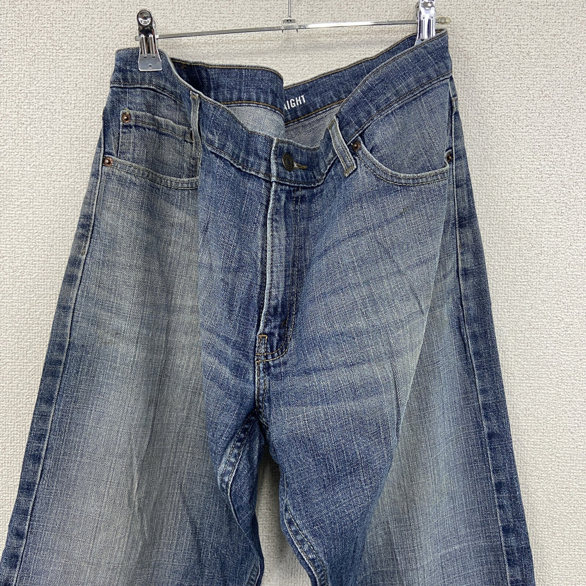 Levi’ｓ　リーバイス　デニムパンツ/ジーンズ　鬼ヒゲ　縦落ち　ジップフライ　インディゴ　古着