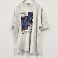 90s　Angelo Litrico　半袖プリントTシャツ　ヴィンテージ　白　ホワイト　XLサイズ　古着