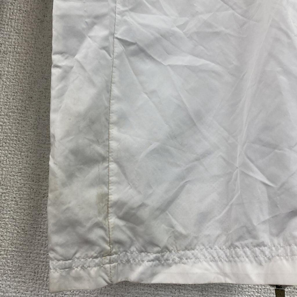 adidas　アディダス　トラックパンツ/ジャージパンツ　白　ホワイト　Lサイズ メンズ ポリエステル 古着