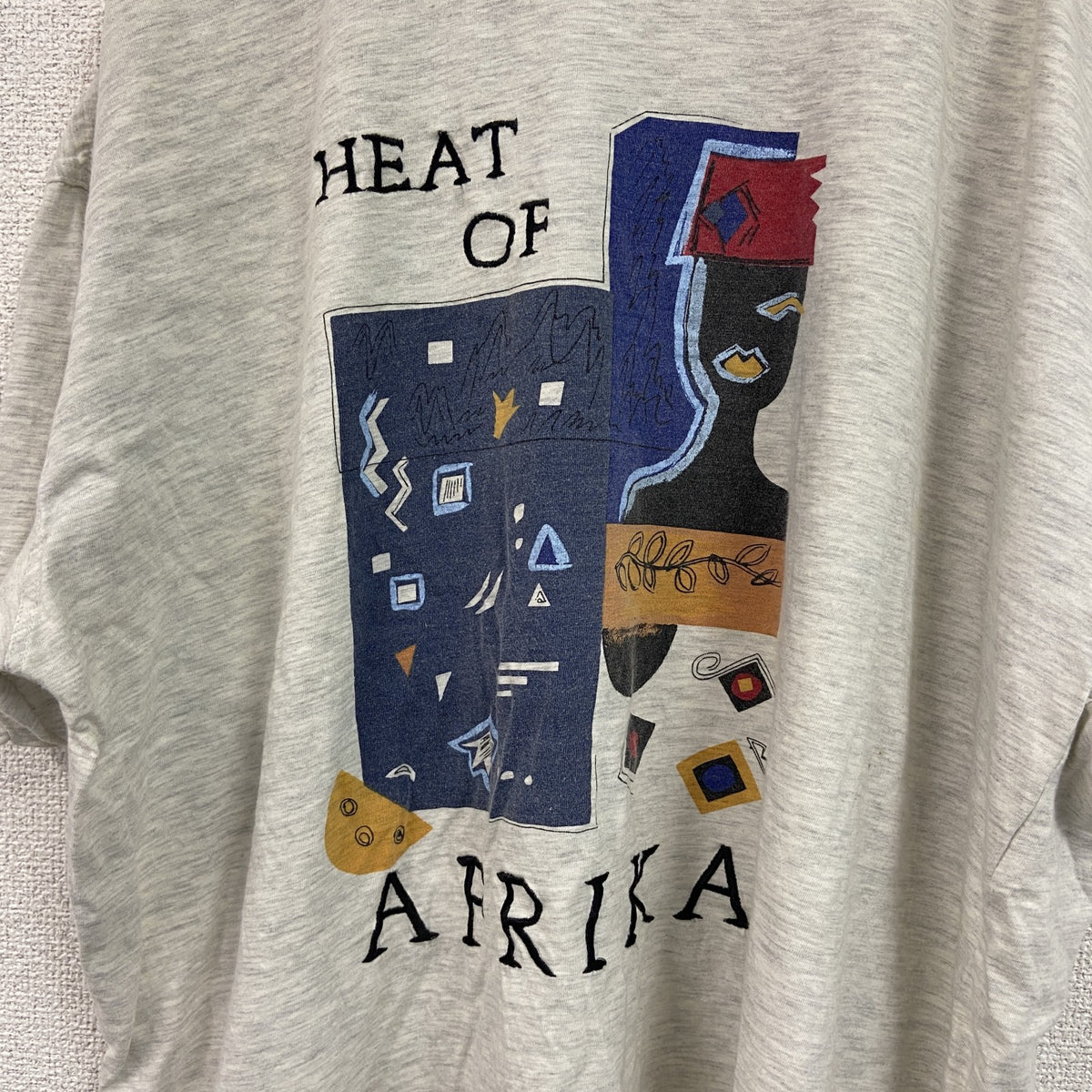 90s　Angelo Litrico　半袖プリントTシャツ　ヴィンテージ　白　ホワイト　XLサイズ　古着