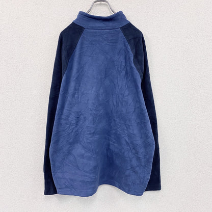 Cabela’ｓ　カベラス　ハーフジップフリースプルオーバージャケット/ボアジャケット　青　ブルー　XLサイズ