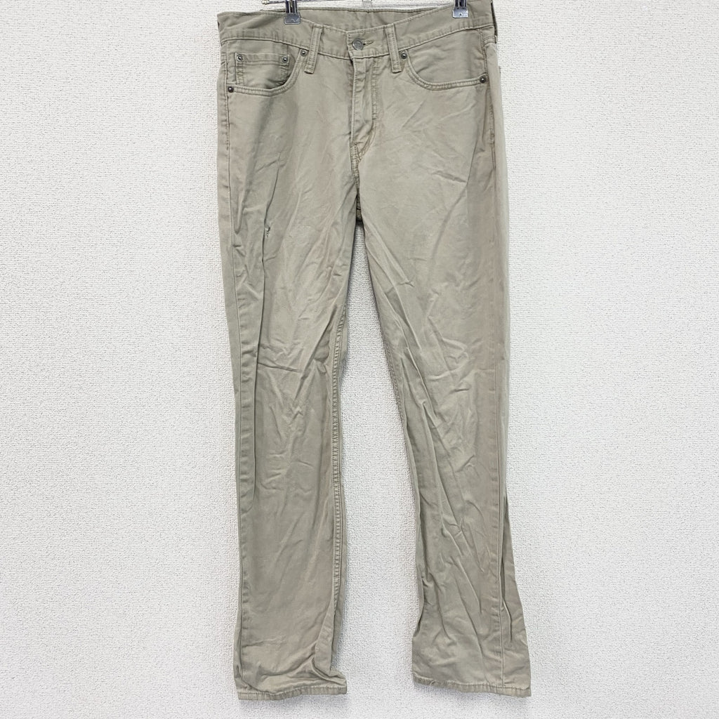 Levi’s　リーバイス　514　デニムパンツ/ジーンズ　ジップフライ　ベージュ　W32サイズ　古着