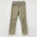 Levi’s　リーバイス　ストレッチデニムパンツ/ジーンズ　ジップフライ　ベージュ　Ｗ28サイズ レディース コットン 古着