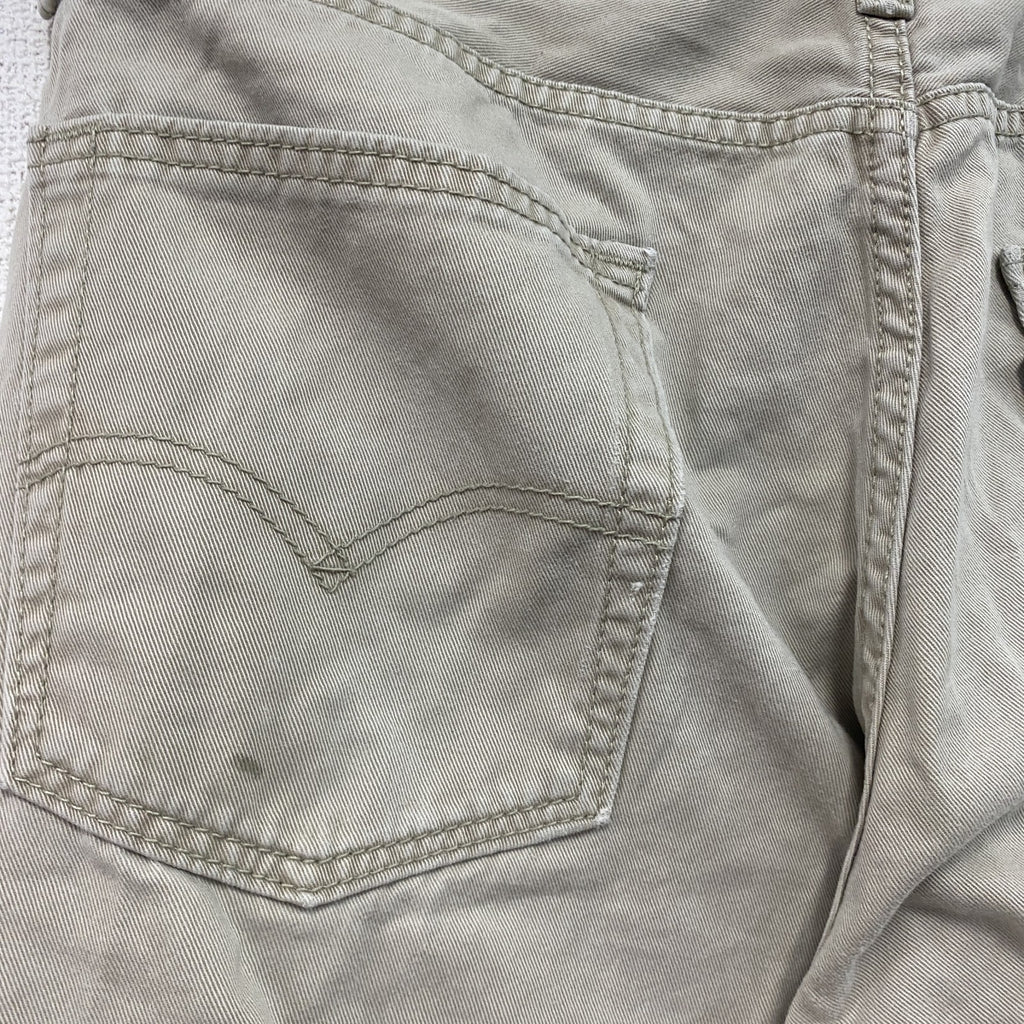 Levi’s　リーバイス　514　デニムパンツ/ジーンズ　ジップフライ　ベージュ　W32サイズ　古着
