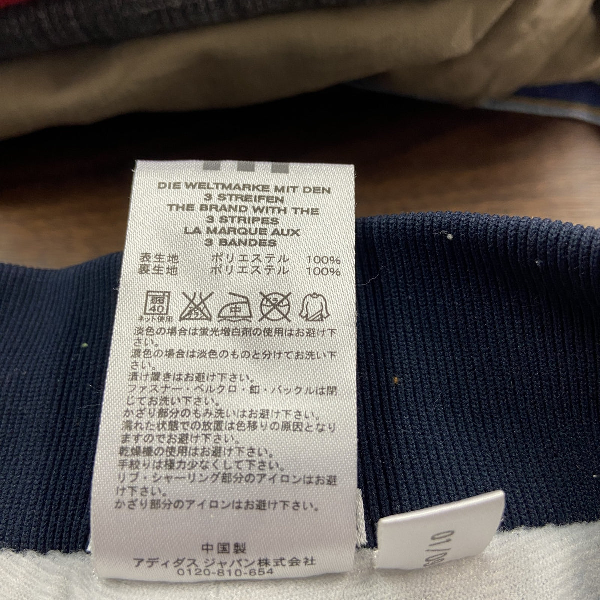 adidas　アディダス　トラックパンツ/トレーニングパンツ　紺　ネイビー　Lサイズ　古着