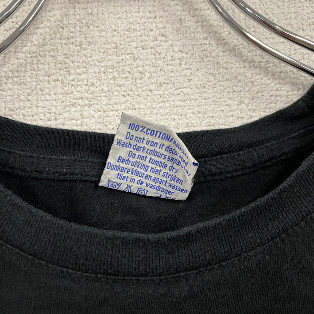 FOX ORIGINALS　半袖プリントTシャツ　ブタペスト　ハンガリー　黒　ブラック　XLサイズ　古着