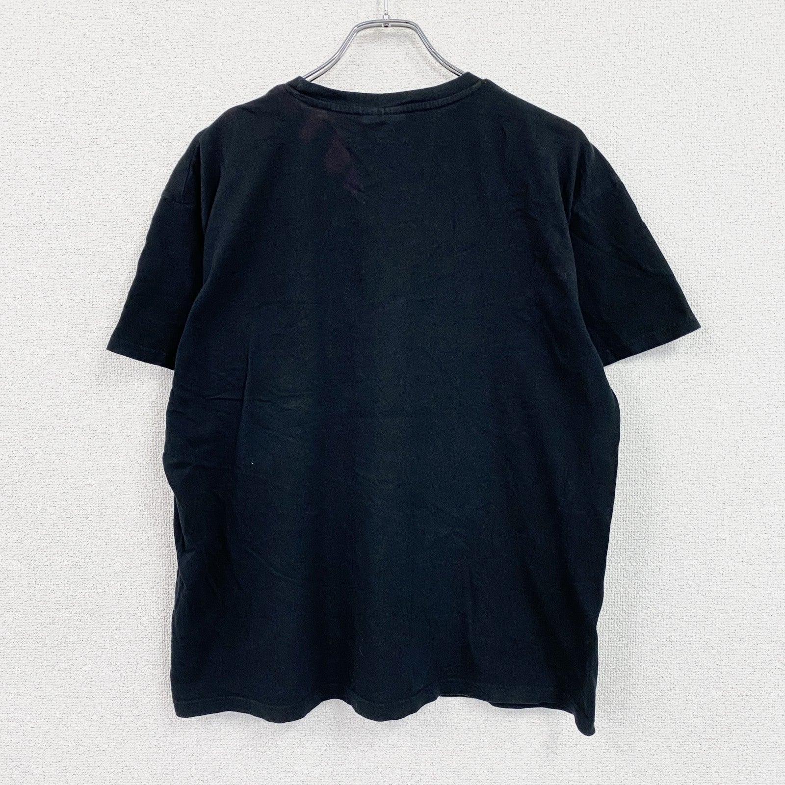 FOX ORIGINALS　半袖プリントTシャツ　ブタペスト　ハンガリー　黒　ブラック　XLサイズ　古着