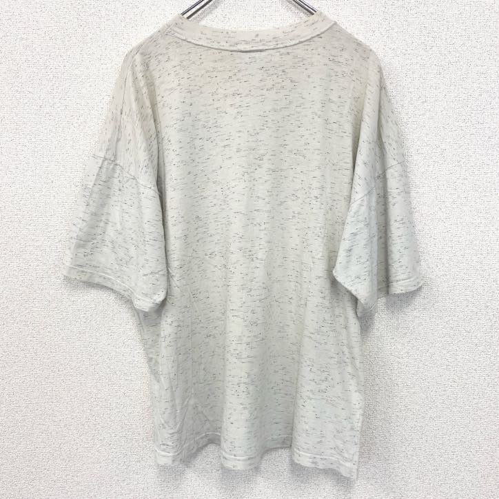 CRAZY LIFE　半袖プリントTシャツ　クラシックカー　車　旧車　クルーネック　レトロデザイン　白　ホワイト　Lサイズ　古着