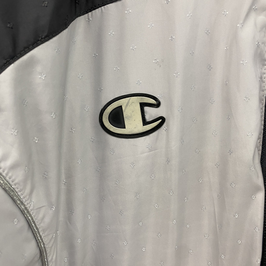 Champion　チャンピオン　フルジップジャケット　白　ホワイト　Oサイズ　古着