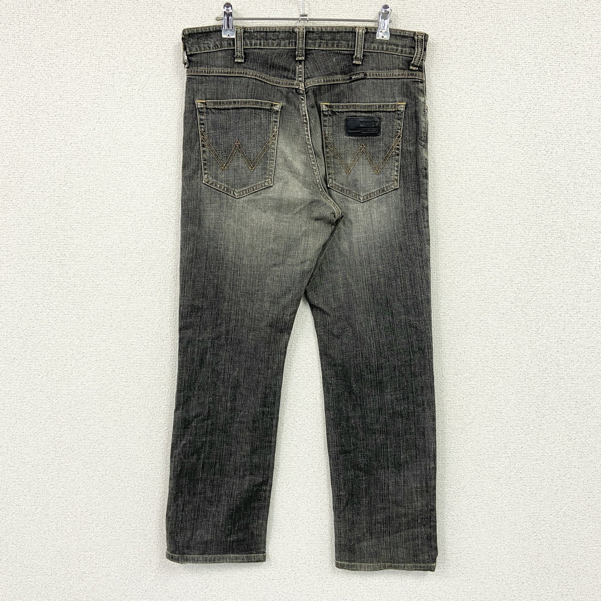 Wrangler　ラングラー　デニムパンツ/ジーンズ　ジップフライ　黒　ブラック　W31サイズ メンズ コットン ポリウレタン 古着