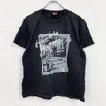 Quiksilver　クイックシルバー　半袖プリントTシャツ　黒　ブラック　XLサイズ　　古着