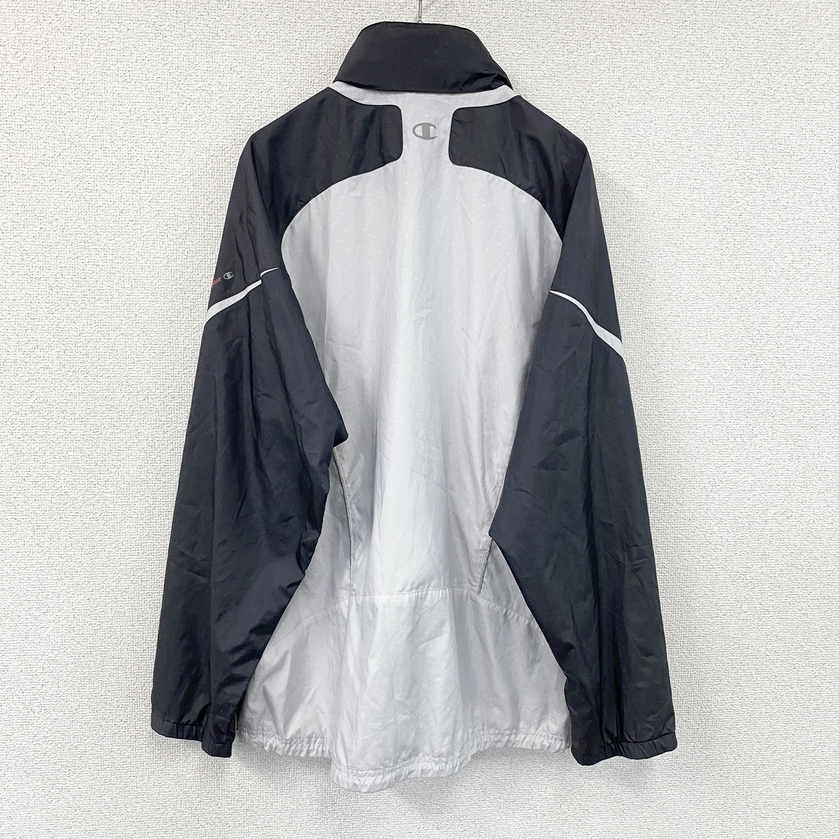 Champion　チャンピオン　フルジップジャケット　白　ホワイト　Oサイズ　古着