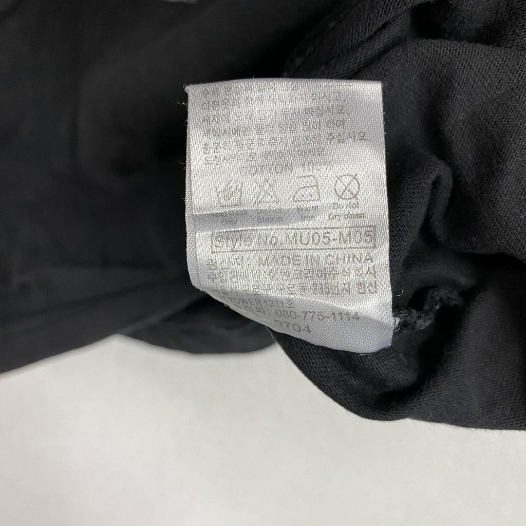 Quiksilver　クイックシルバー　半袖プリントTシャツ　黒　ブラック　XLサイズ　　古着