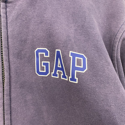 GAP　ギャップ　フルジップスウェットジャケット　マルチカラー　紺　ネイビー　Lサイズ