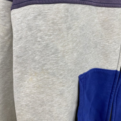 GAP　ギャップ　フルジップスウェットジャケット　マルチカラー　紺　ネイビー　Lサイズ