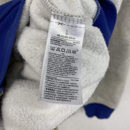 GAP　ギャップ　フルジップスウェットジャケット　マルチカラー　紺　ネイビー　Lサイズ