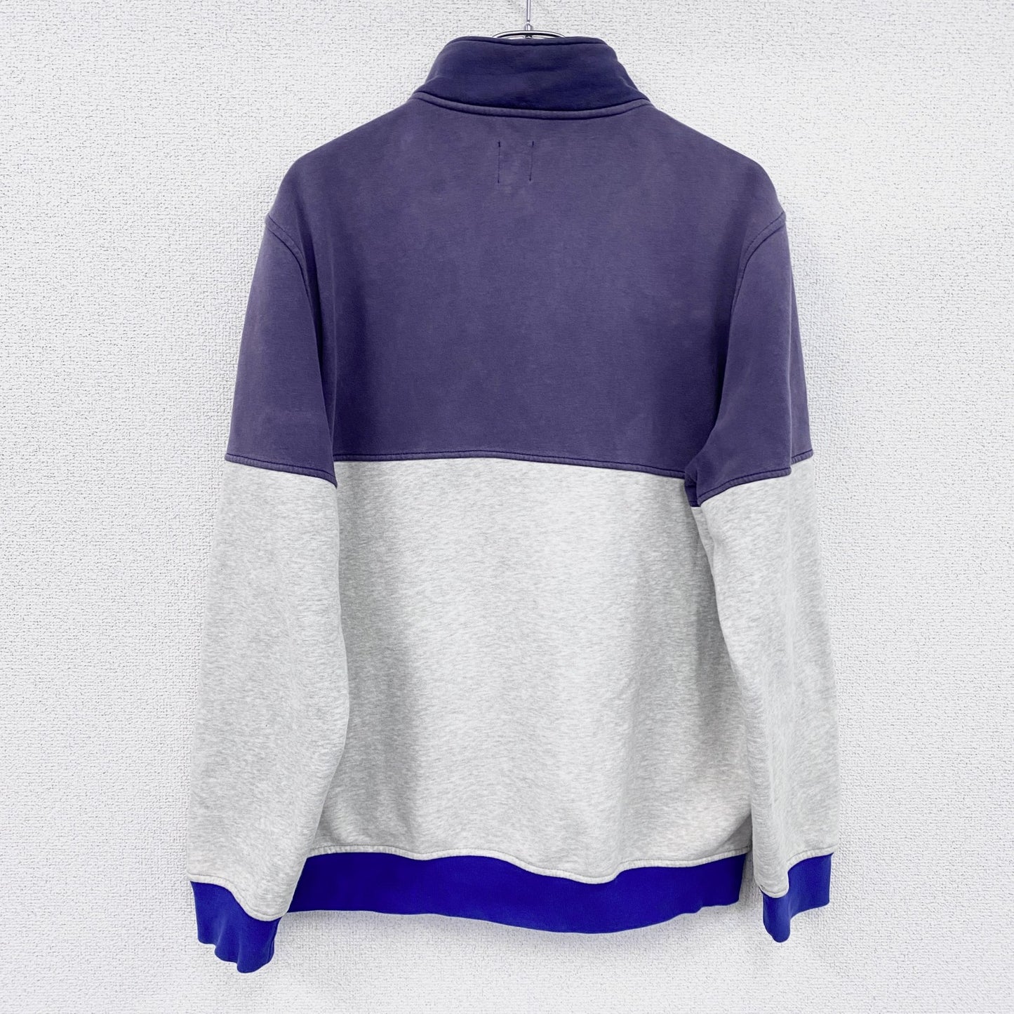 GAP　ギャップ　フルジップスウェットジャケット　マルチカラー　紺　ネイビー　Lサイズ