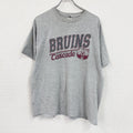 GILDAN　ギルダン　半袖プリントTシャツ　灰色　グレー　XLサイズ カットソー メンズ コットン 古着
