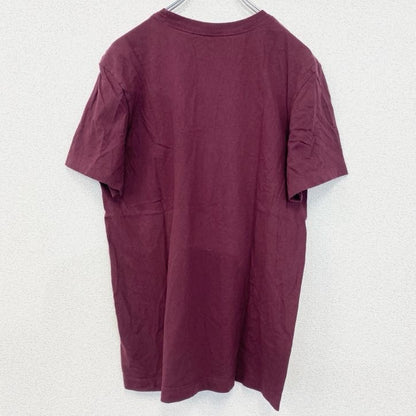 古着　used　NIKE　ナイキ　半袖プリントTシャツ　クルーネック　ジョーダン　BALL　IN　ワインレッド　赤　Sサイズ